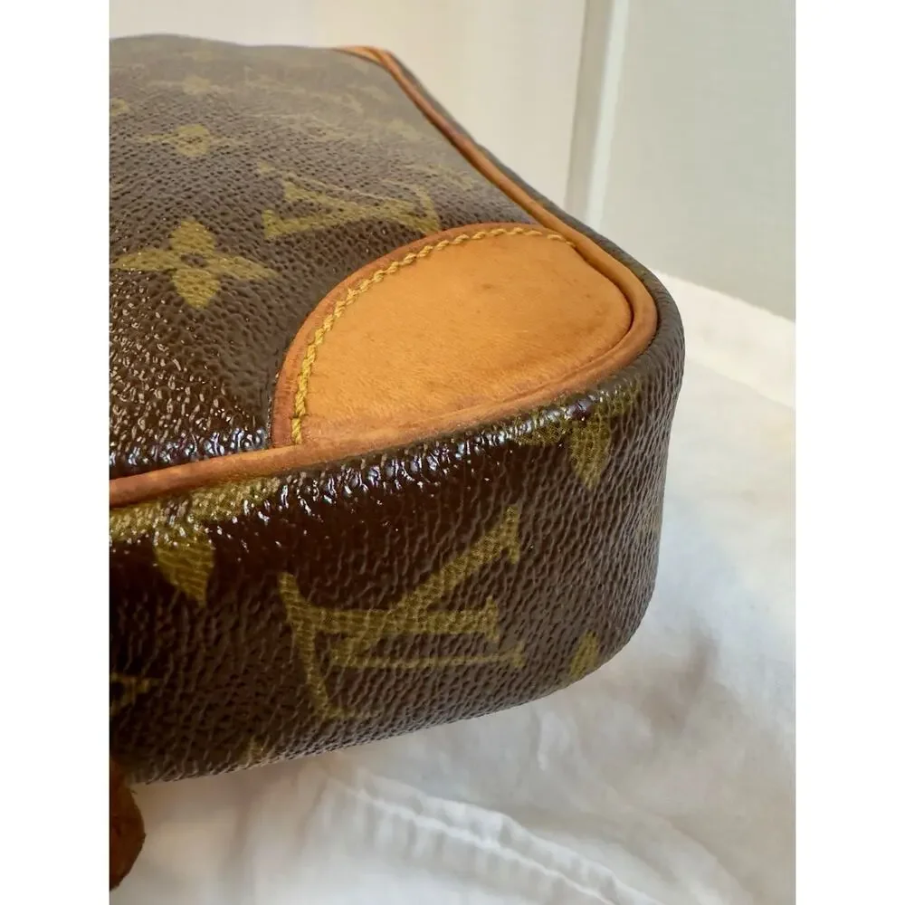 Louis Vuitton Marly Clutch GM Brown Canvas